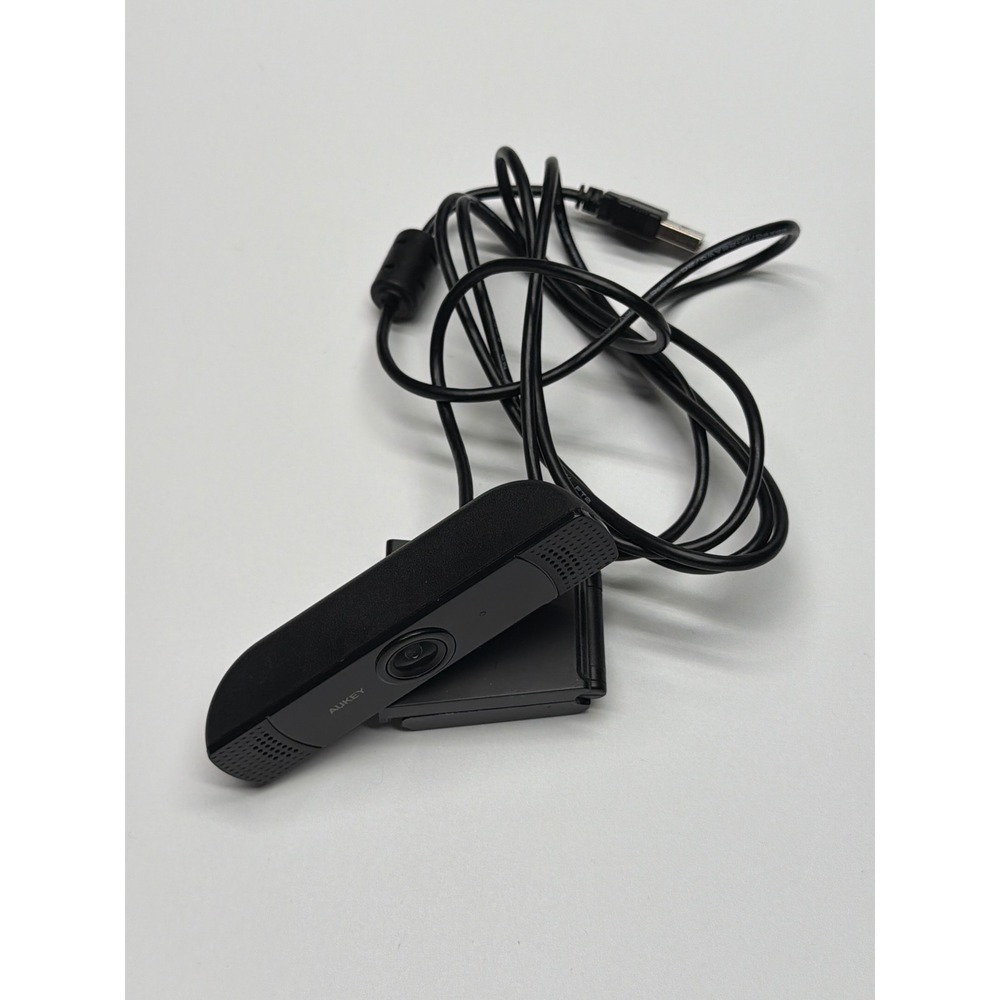AUKEY 1080p Webcam USB Plug and Play‎ with Built Microphone for Computer Laptop